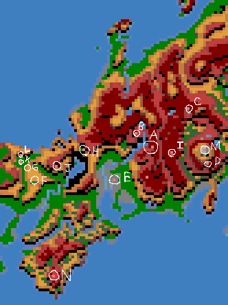 中部・近畿