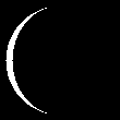 [27 day old Moon]